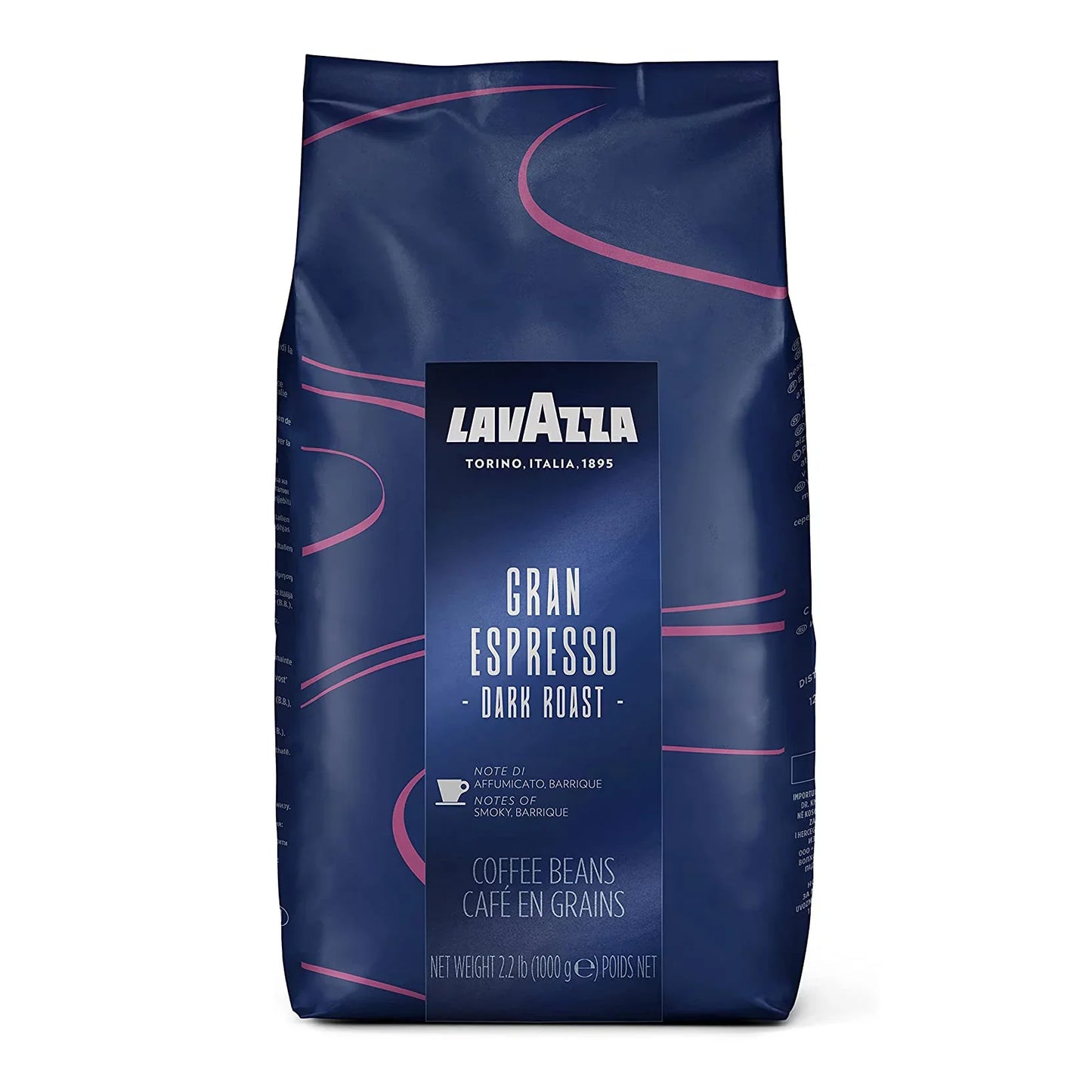 Lavazza Gran Espresso Beans 2.2lbs/1KG (EXP JUNE/2025)