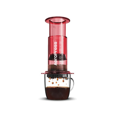 AeroPress Clear Red Coffee Maker - #65208-9-RD