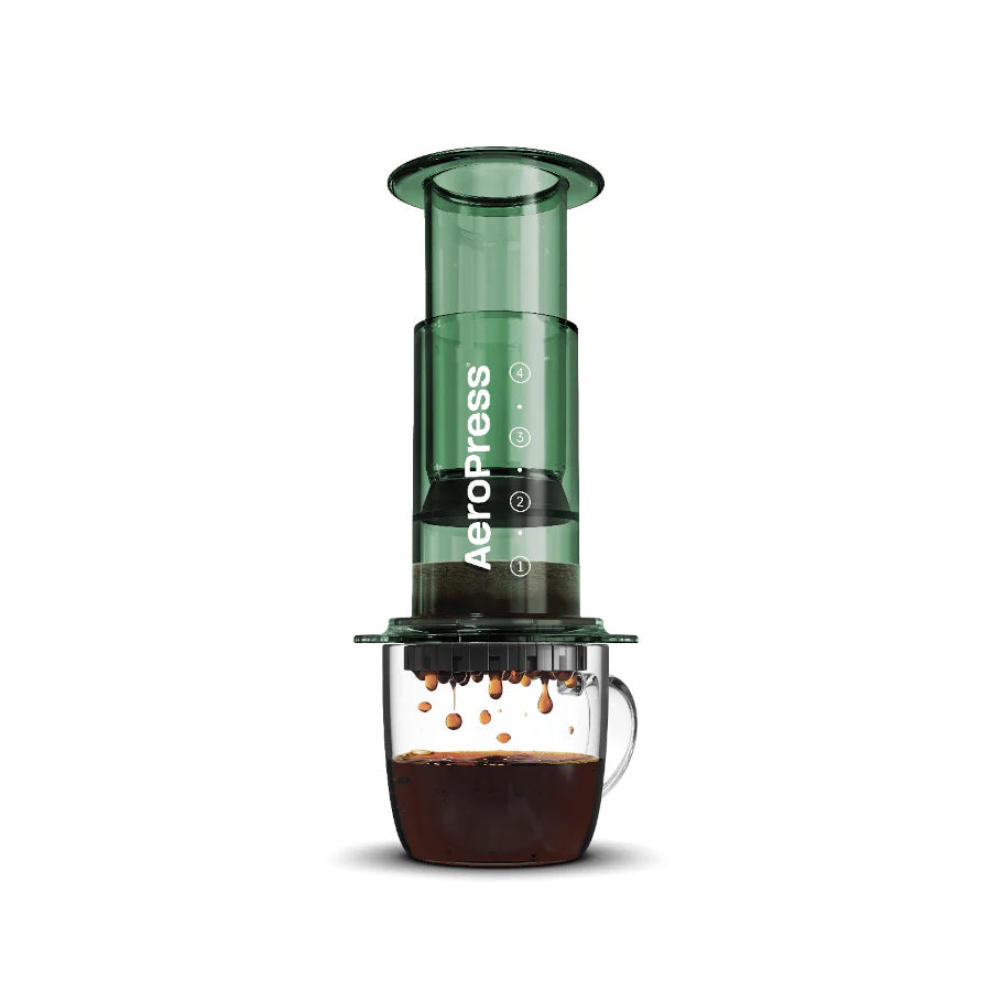 AeroPress Clear Green Coffee Maker - #65208-9-GR