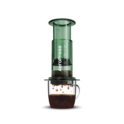 AeroPress Clear Green Coffee Maker - #65208-9-GR