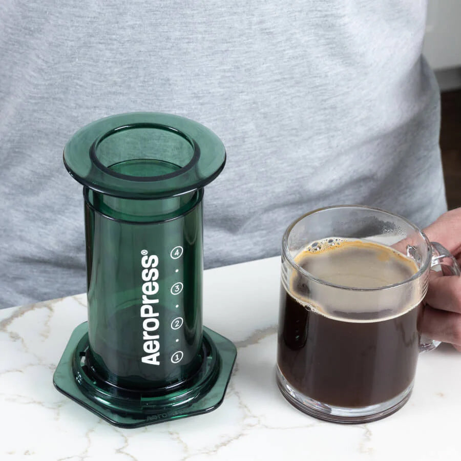 AeroPress Clear Green Coffee Maker - #65208-9-GR