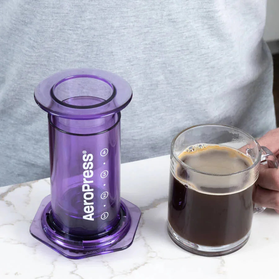 AeroPress Clear Purple Coffee Maker - #65208-9-PU