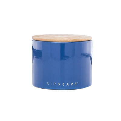 AirScape Ceramic 32oz Coffee Canister 4" - Cobalt Blue