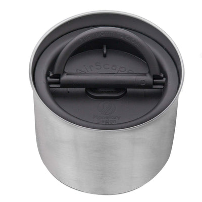 Planetary Design AirScape Classic Stainless Steel 32oz Coffee Canister 4" - Brushed Steel