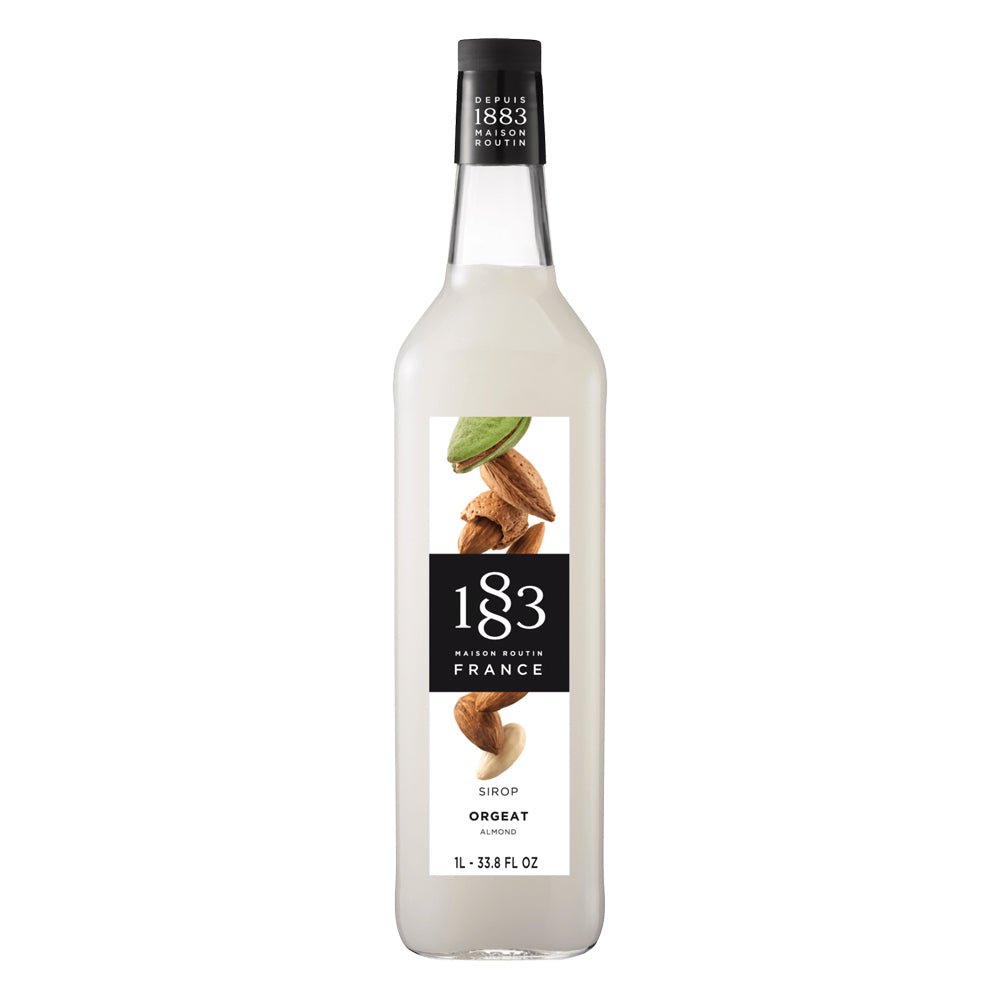 1883 Almond Syrup 1L Glass Bottle