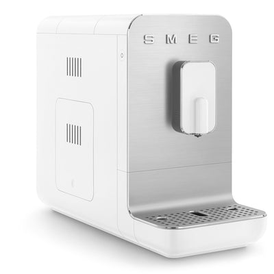SMEG - Superautomatic Countertop Espresso Machine - White BCC11WHMUS
