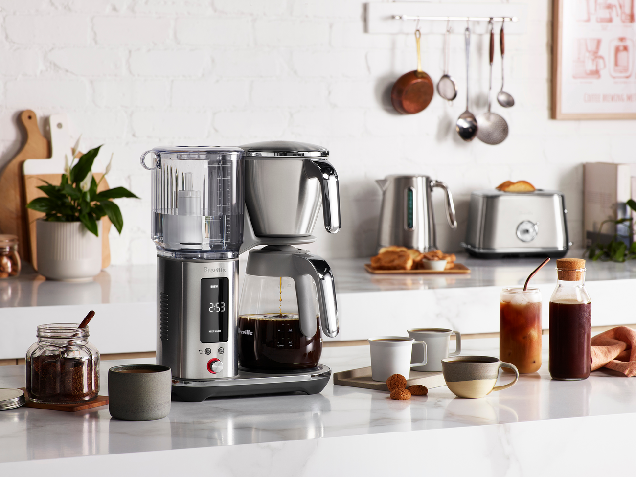 Breville - The Luxe Brewer Drip Coffee Maker - BDC415BSS / BDC465BSS