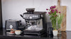 Breville - Barista Express Impress Semi-Automatic Combo Espresso Machine with Grinder Black Truffle - BES876BTR
