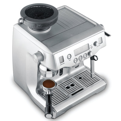 Breville - Oracle Semi-Automatic Combo Espresso Machine with Grinder - BES980BSS