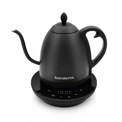 Bonavita - Cosmopolitan 1.0L Gooseneck Variable Temperature Kettle Black - BVK2024GT-HG