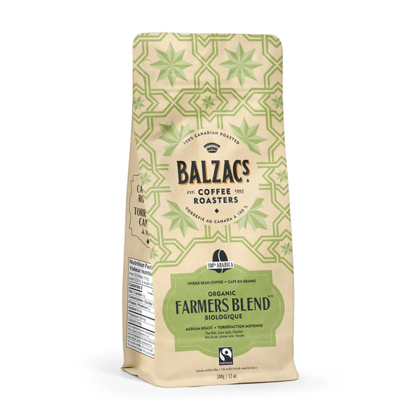 Balzac's Coffee Roasters Farmer's Blend Beans - 12 oz