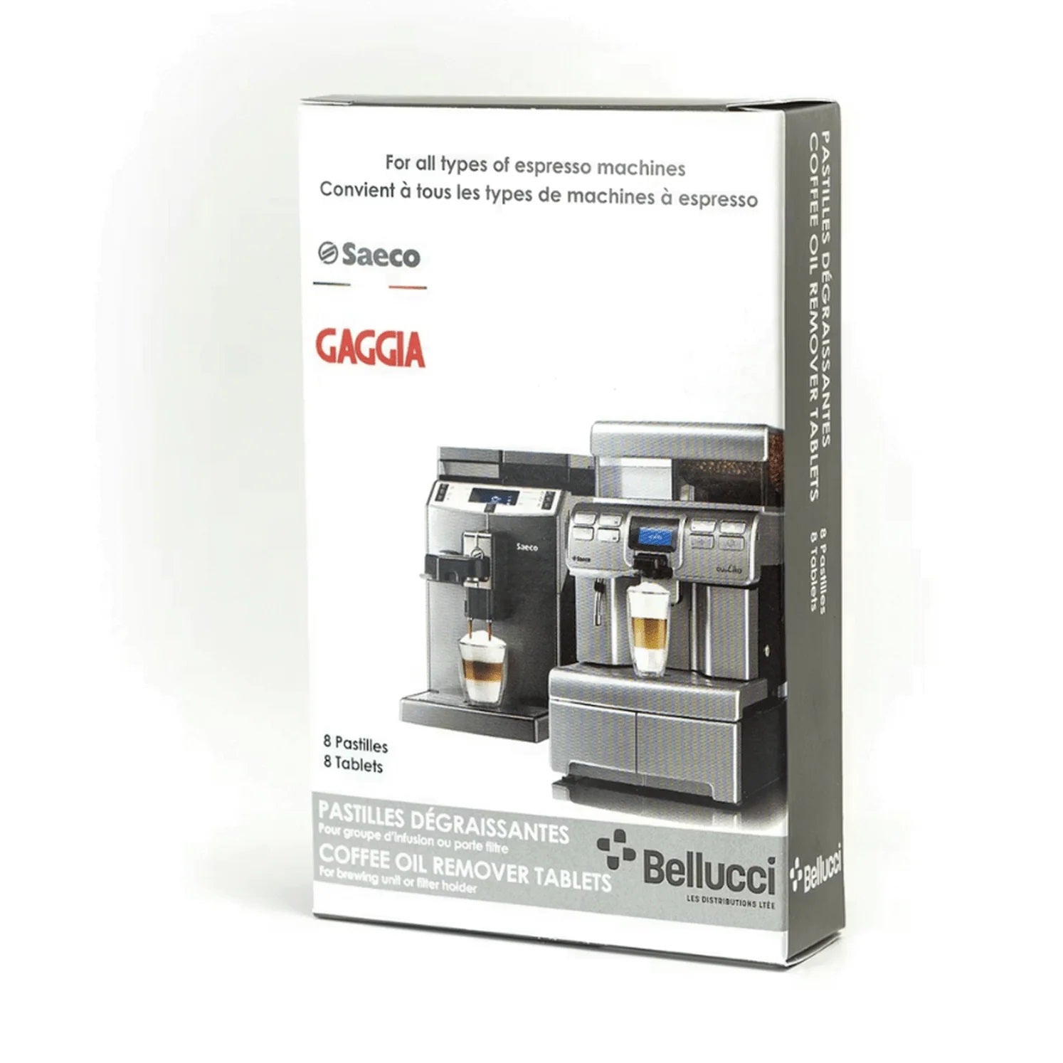 Saeco - Gaggia - Bellucci - Coffee Clean Tablets, 8 pk.  # ACC-14-E31-CIC08-24