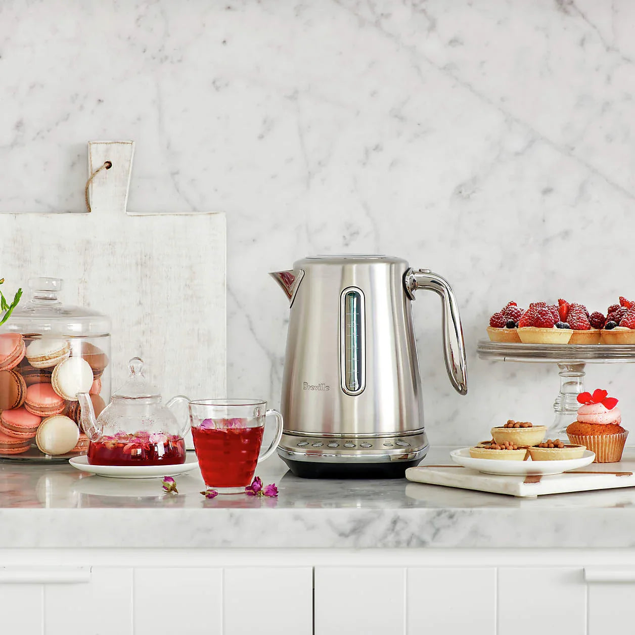 Breville - The Smart Kettle Luxe Brushed Stainless Steel - BKE845BSS