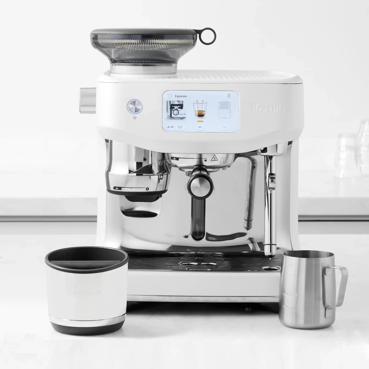 Breville - The Oracle Jet Sea Salt White - BES985SST