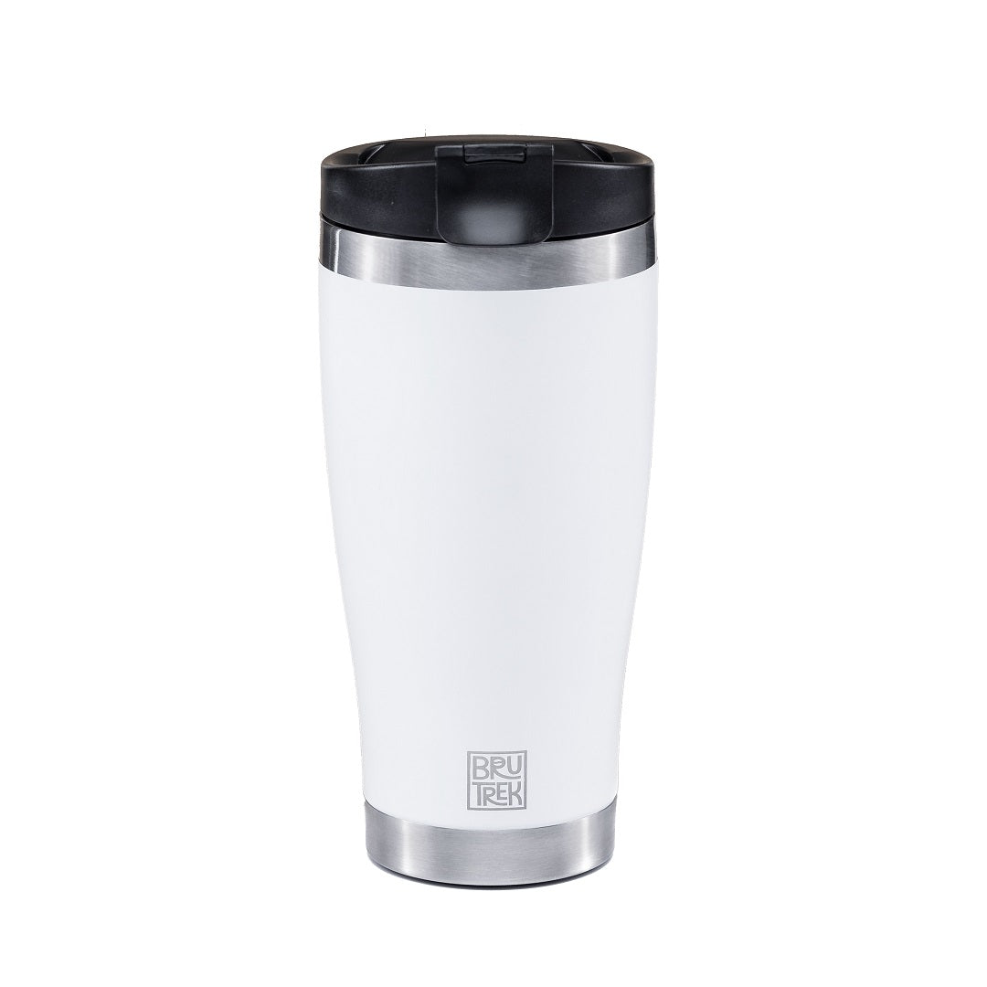 BruTrek by Planetary Design Adventure Tumbler 16oz Snowflake White - TM1316