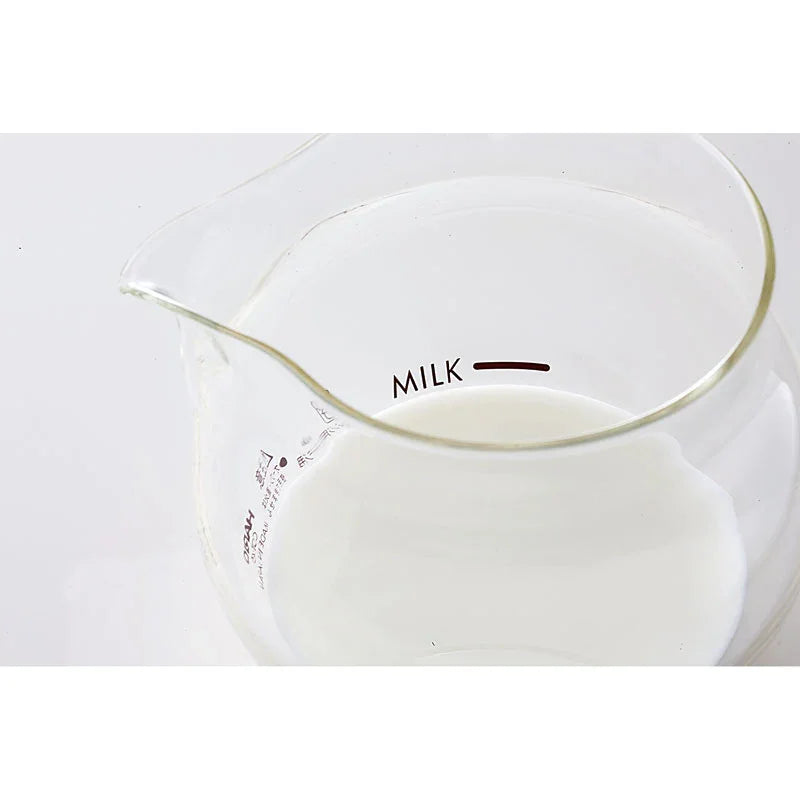 Hario Creamer "Qto" Brown Frother with Glass Base CQT-45BR