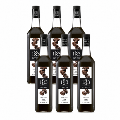 1883 Coffee Syrup 1L Glass Bottle