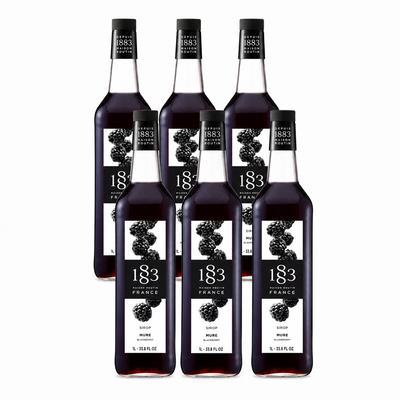 1883 Blackberry Syrup 1L Glass Bottle