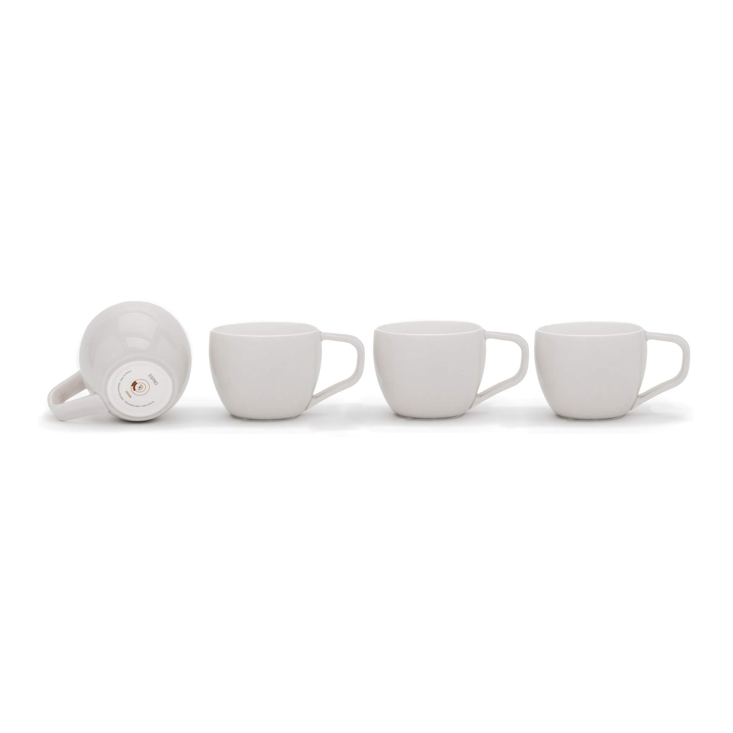 Espro Tasting Cup Set of 4 for Espresso 3oz. White "Cocoa" - 20303-19WT-04C