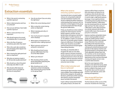Barista Conversation Guide