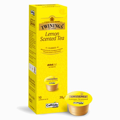 Caffitaly Capsules Twinings Lemon Scented Tea - Box of 10