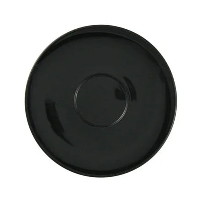 Revolution / Cremaware REVWare Cafe Saucer 4.5" Black for 2oz and 3.5oz Cups