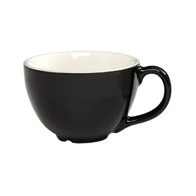 Revolution / Cremaware REVWare Cafe Cup 8oz Small Latte Black   