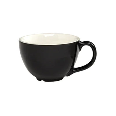 Revolution / Cremaware REVWare Cafe Cup 6oz Cappuccino / Flat White Black 