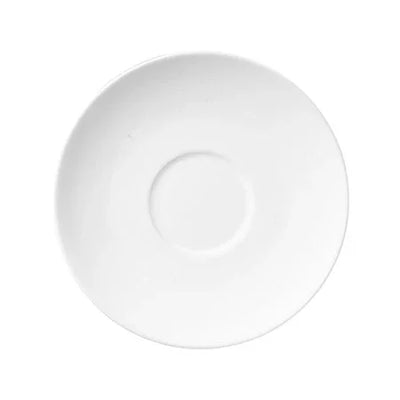 Revolution / Cremaware REVWare Cafe Saucer 4.5" White for 2oz and 3.5oz Cups