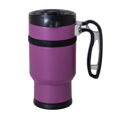 Planetary Design Double Shot Travel Press with Bru-Stop 16 fl. oz. - Wild Plum Purple - DS1216
