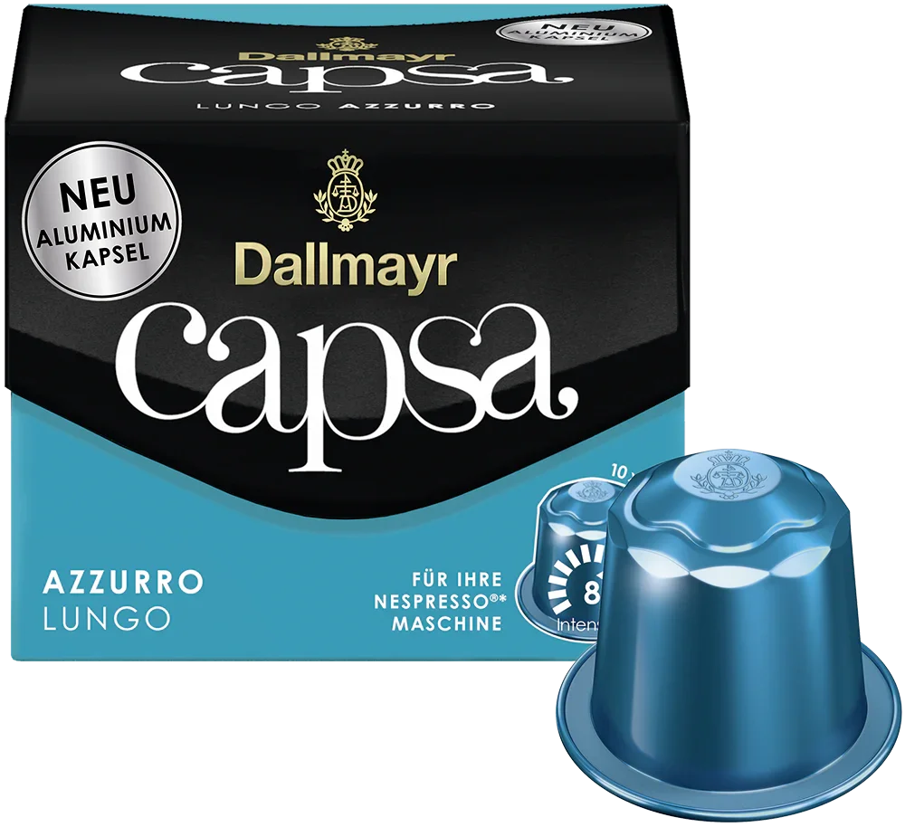 Dallmayr Capsa Lungo Capsules - Azzurro - Box of 10