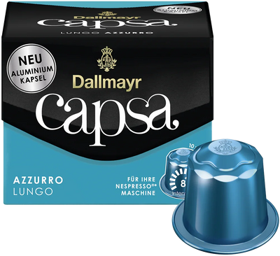 Dallmayr Capsa Lungo Capsules - Azzurro - Box of 10