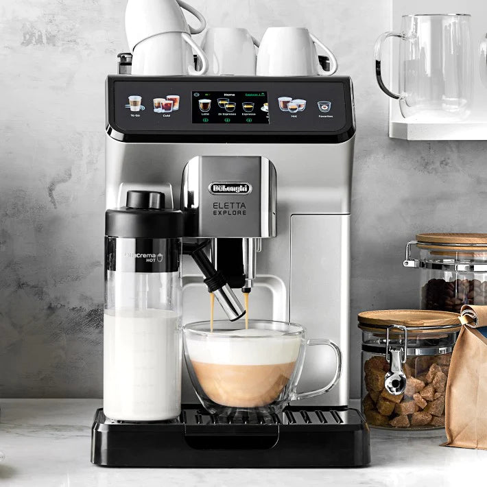 DeLonghi - Eletta Explore Super Automatic Espresso Machine - ECAM45086S