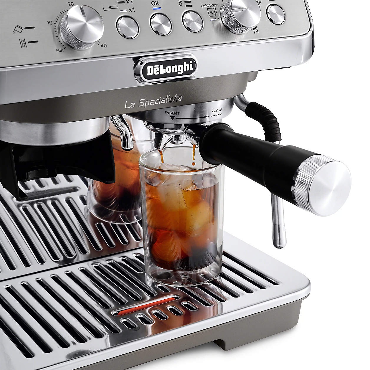 DeLonghi - La Specialista Arte EVO Espresso Machine with Cold Brew & Built-in Grinder - EC9255M