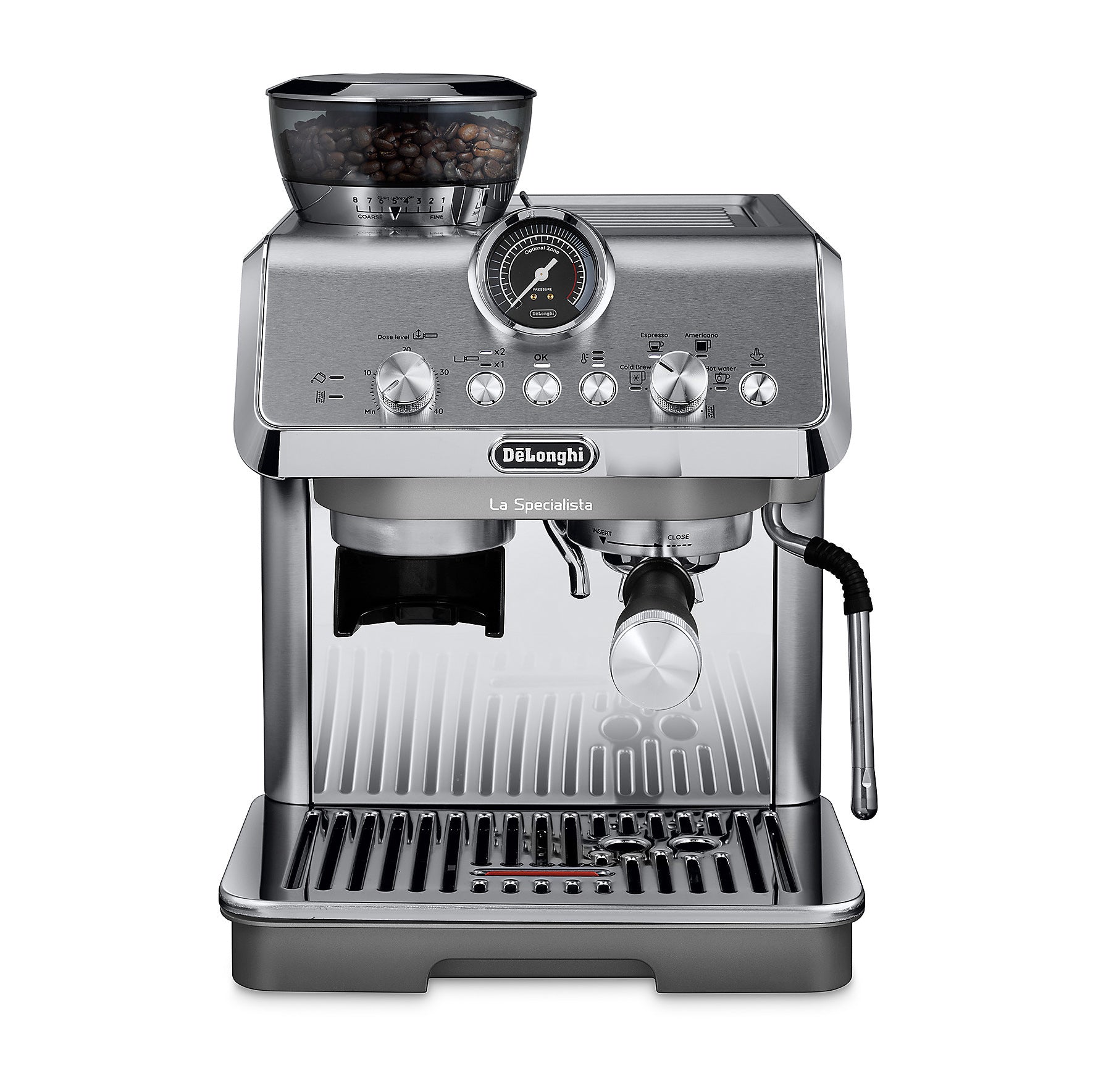 DeLonghi - La Specialista Arte EVO Espresso Machine with Cold Brew & Built-in Grinder - EC9250M/EC99255M