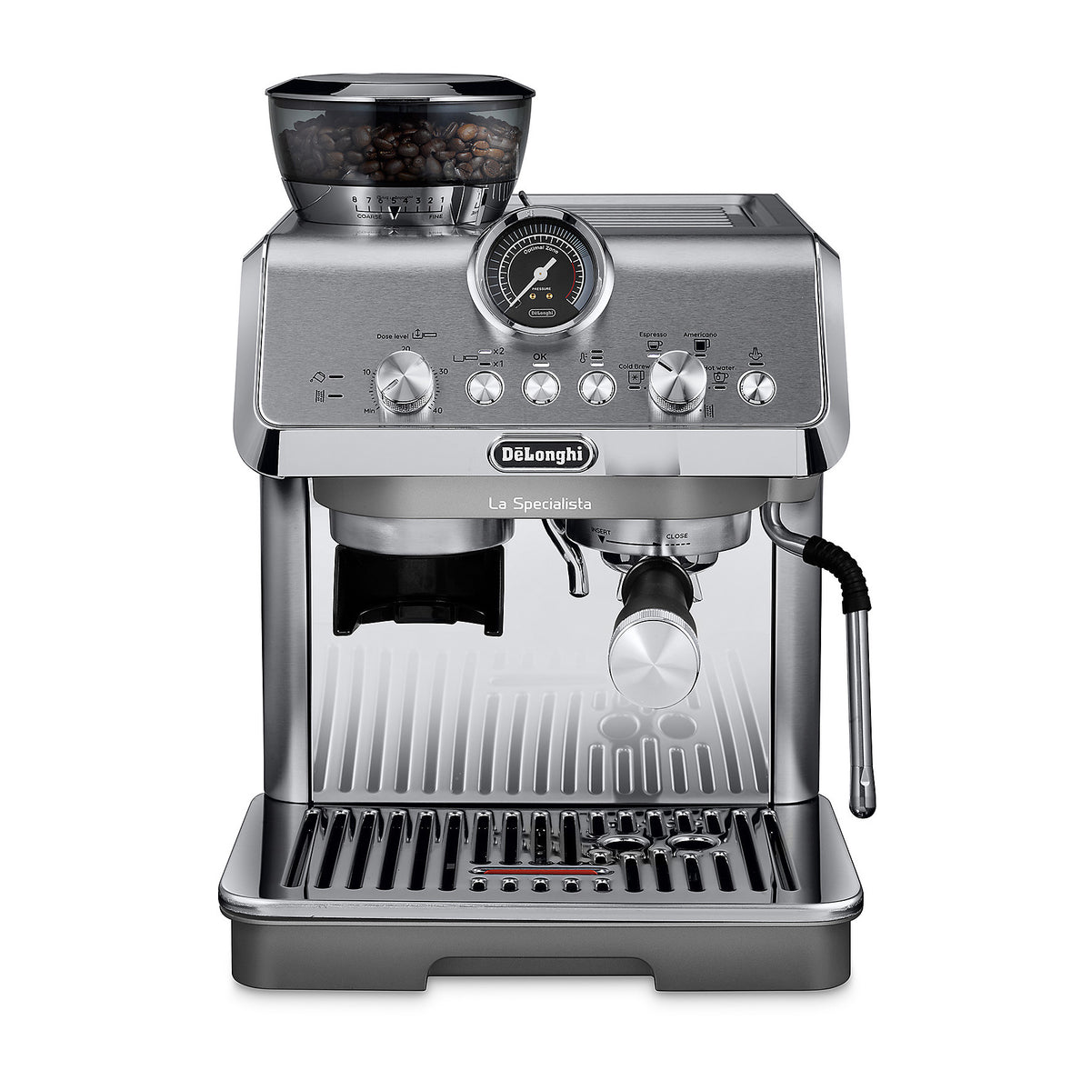 DeLonghi - La Specialista Arte EVO Espresso Machine with Cold Brew & Built-in Grinder - EC9250M/EC99255M