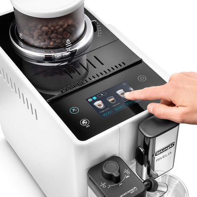 DeLonghi - Rivelia Bean to Cup Super Automatic Espresso Machine - EXAM44055B / EXAM44055G / EXAM44055W