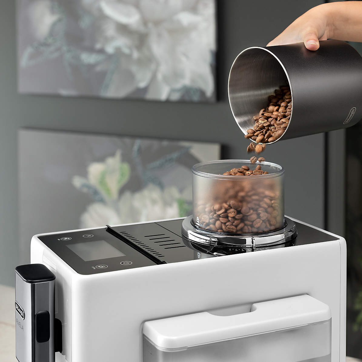 DeLonghi - Rivelia Bean to Cup Super Automatic Espresso Machine - EXAM44055B / EXAM44055G / EXAM44055W