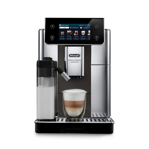 DeLonghi - PrimaDonna Aromatic Hot + Cold Super Automatic Espresso Machine - ECAM63075TM