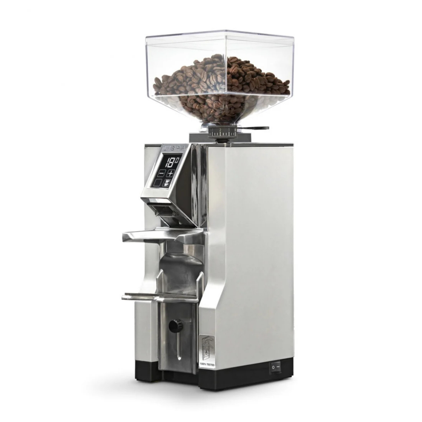 Eureka - Mignon Libra 55, On-Demand (GBW) Gravimetric Grinder Chrome  - EMR55G11U20K00000951