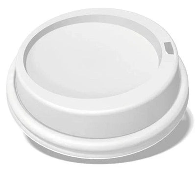 Genpak Gourmet White Dome Lids 10oz to 20oz Case of 1000
