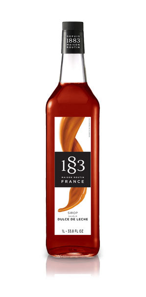 1883 Dulce De Leche Syrup 1L Glass Bottle