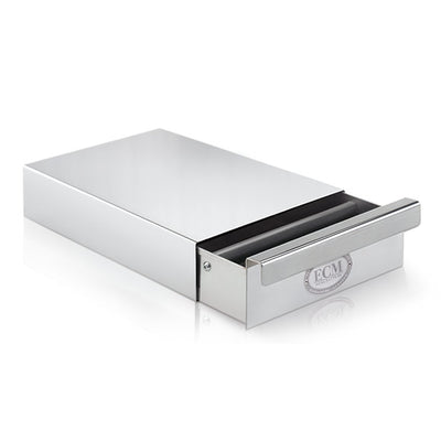 ECM Knock Box Drawer L Polished Stainless Steel #89610