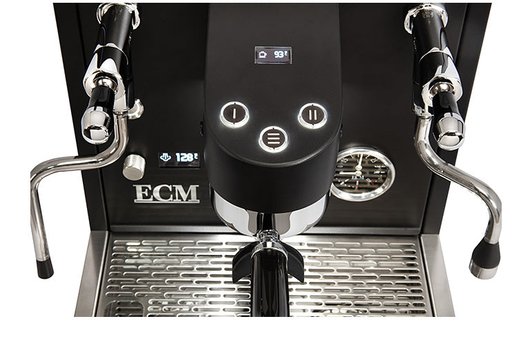ECM - Estetika Dual Boiler Semi-Automatic Espresso Machine - Matte Black - CM100022-00US