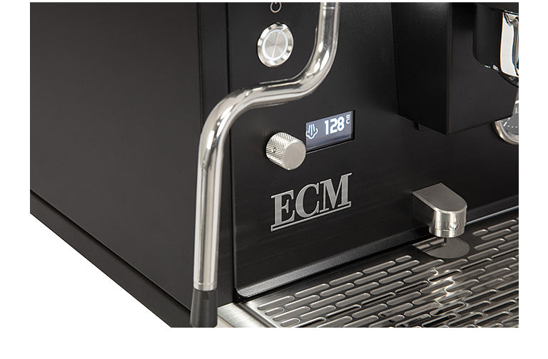 ECM - Estetika Dual Boiler Semi-Automatic Espresso Machine - Matte Black - CM100022-00US