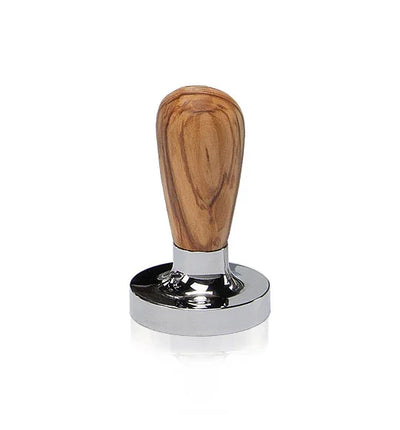 ECM Olive Wood Handle Tamper - Flat Base 58mm #89484 