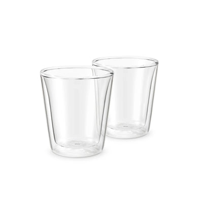 Breville the Espresso Duo Dual Wall Glass Cups 100ml/3oz. Set of 2 - BES045CLR