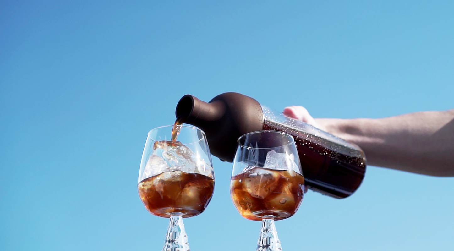 Hario Mizudashi Cold Brew Filter-in Coffee Bottle 650ml Chocolate Brown - FIC-70-CBR