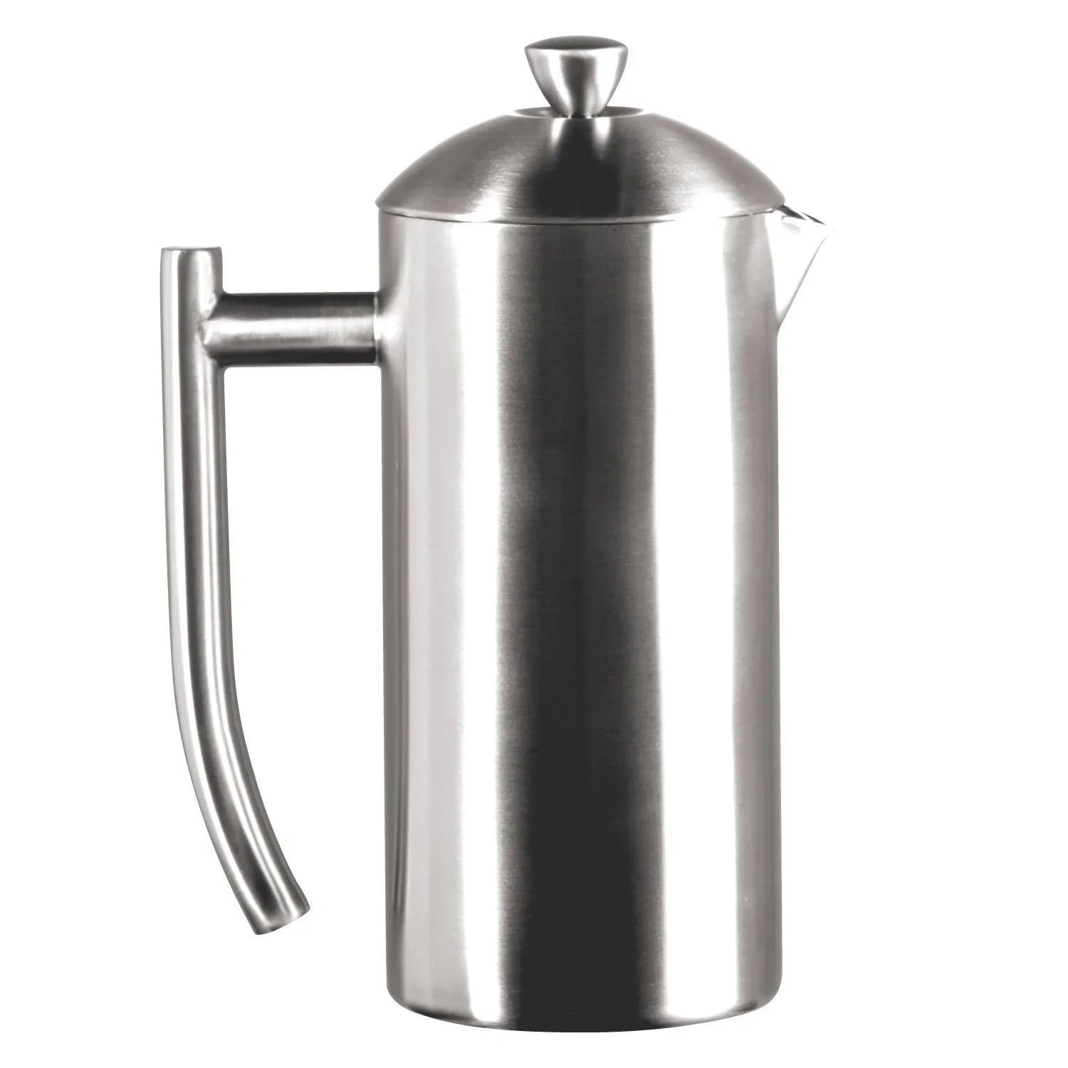 Frieling French Press in Stainless Steel 17oz - Brushed  with DUAL FILTER  #0142