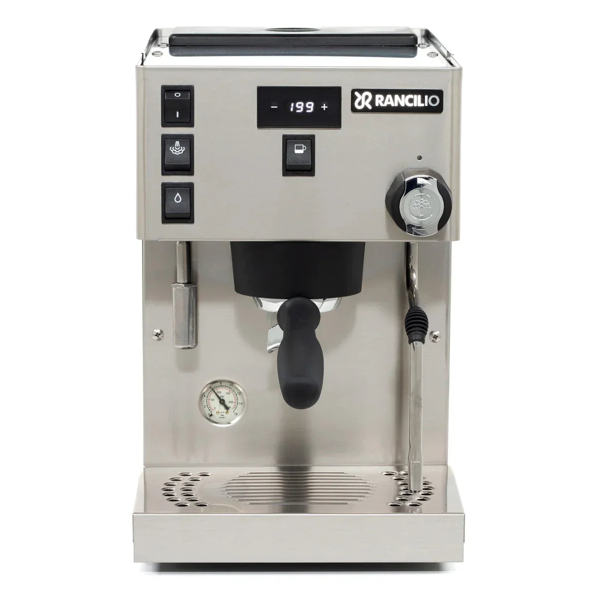 Rancilio - Silvia Pro X Dual Boiler PID Espresso Machine - Stainless Steel - HSD-SILVIA-PRO-X-SS